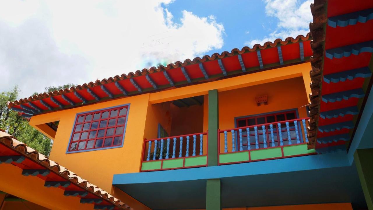Casona 1865 Hotell Ráquira Exteriör bild