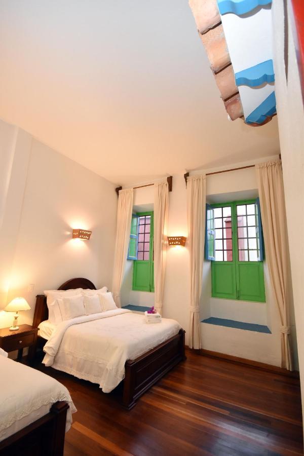 Casona 1865 Hotell Ráquira Exteriör bild