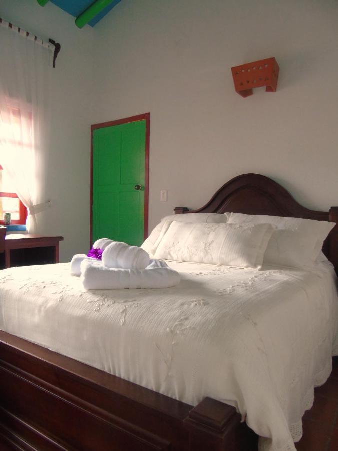 Casona 1865 Hotell Ráquira Exteriör bild