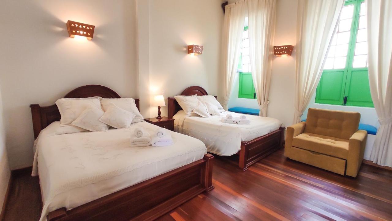 Casona 1865 Hotell Ráquira Exteriör bild