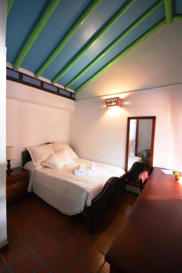 Casona 1865 Hotell Ráquira Exteriör bild